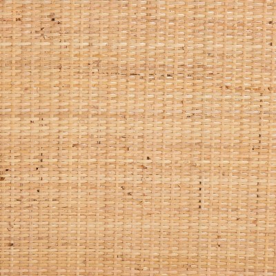 Natural Rattan Bohemian Square End Table with Shelf