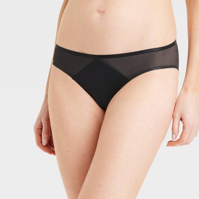 Women's Invisible Edge Bikini Underwear with Mesh - Auden™