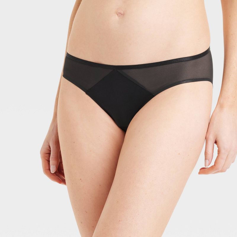 Women's Micro-Mesh Bikini Underwear - Auden™, 1 of 6