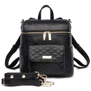 Luli Bebe Petit Monaco Diaper Bag Backpack, Made from Luxury Materials with Stylish Exterior, Spacious Interior for all Baby Products - 1 of 4