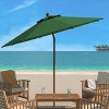 Cannes 9Ft Wooden Umbrella - PAT8009 - Safavieh - 2 of 4