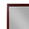 GlasFlength Decorative Wall Mirrors Square Accent Mirror Wall Mirror Polished Mirror Decorative Mirror for Living Room, Brown, 36"*36"*38" - 3 of 4