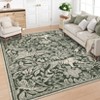 Modern Abstract Tiger Pattern Area Rugs For Living Room Bedroom Indoor Washable Low Pile Non Slip Carpet Soft Lightweight Easy Care Rug Home Decor - 2 of 4