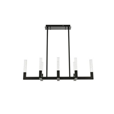 Elegant Lighting Noemi 8 - Light Pendant in  Black