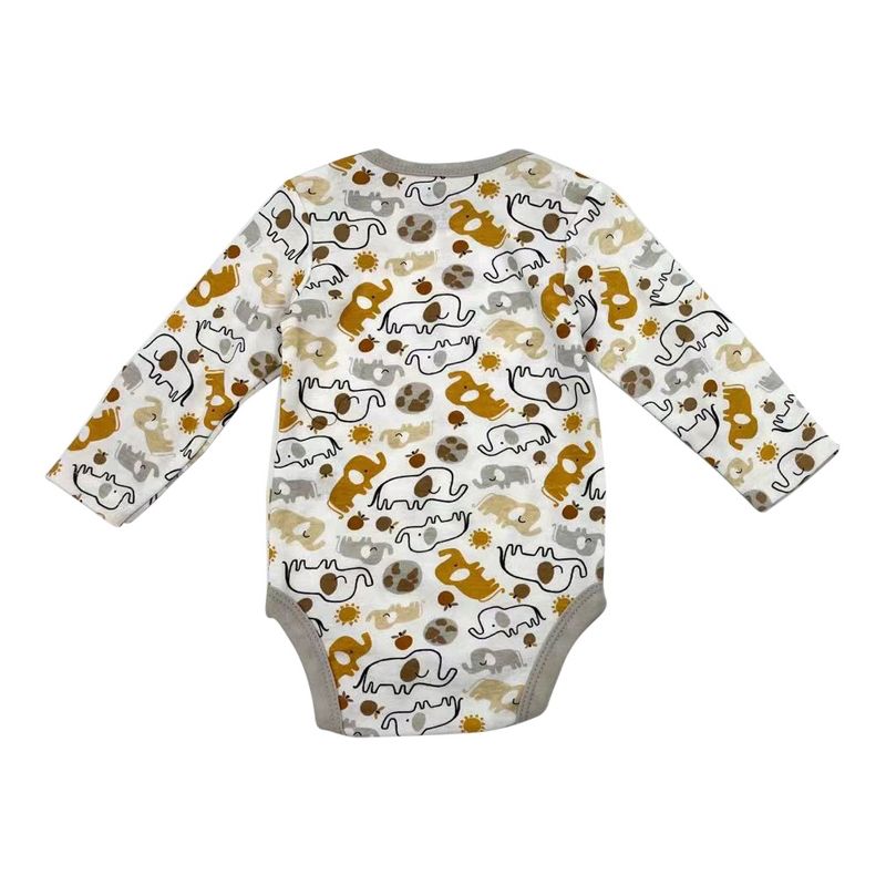 Chick Pea Baby Girl Layette Long Sleeve Newborn Onesie and Pants Jogger Set, 2 of 5