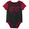 NBA Miami Heat Boys' 3pk Bodysuit Set - 4 of 4