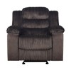 New Classic Furniture,Willow Wood & Fabric Glider Recliner in Brown - 2 of 4