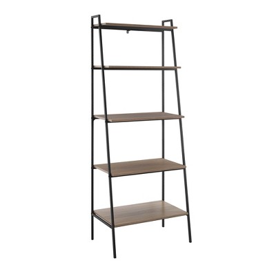 target white ladder bookshelf