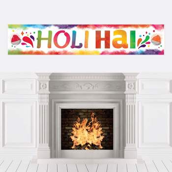 Big Dot of Happiness Holi Hai - Festival of Colors Party Decorations Party Banner