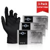 FINITEX Nitrile Disposable Gloves - Black, 100, 300 & 1000 PCS 3.2mil, Powder-Free, Medical & Exam, Food Gloves - 3 of 4