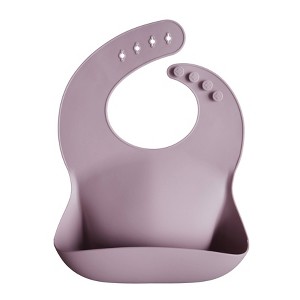 Mushie Silicone Baby Bib - 1 of 4