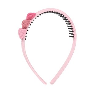 Unique Bargains Gilr's Elegant Heart-shaped Headbands 5.51"x4.72"x0.83" 1 Pc - 1 of 3