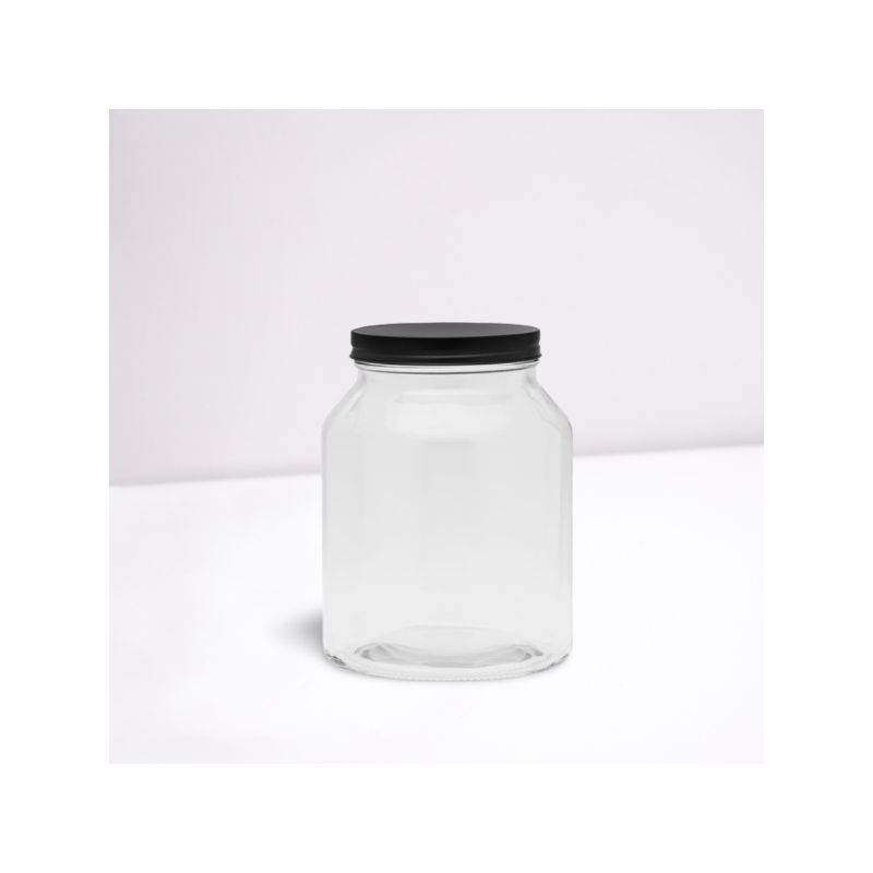 Amici Home Branson Glass Storage Jar, Airtight Food Storage, For Kitchen & Household, 3 of 5