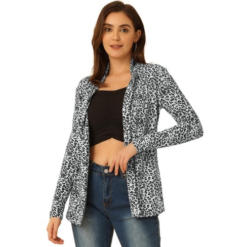 Animal print cardigan discount target