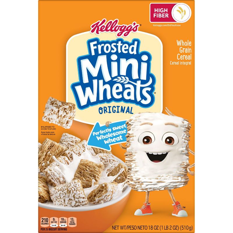 Kellogg's Original Frosted Mini-Wheats Breakfast Cereal, 5 of 13