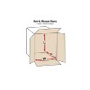 Box Partners Corrugated Boxes 5" x 5" x 5" White 25/Bundle 555W - 2 of 4