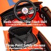 12V Kids Electric Ride-On Car with Parent Remote Control,LED Lights, Bluetooth Music, MP3 Player - 4 of 4