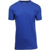 Blue Ice GBH Men's 6-Pack Short Sleeve Modern Fit Cotton Blend Crew Neck Classic Tee - 4 of 4