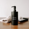 Sweet Water Decor Black Stoneware Dish Soap Dispenser - 15oz - 3 of 4
