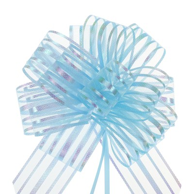 Unique Bargains Large Gift Wrapping Bows Chiffon Pull Bow Ribbon 15 Pcs