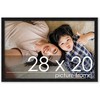 PosterPalooza | Classic Modern Black Picture Frame - UV Acrylic, Backing Board, Hanging Hardware Included - 2 of 4