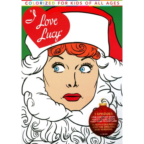 The I Love Lucy Colorized Christmas Special Dvd Target