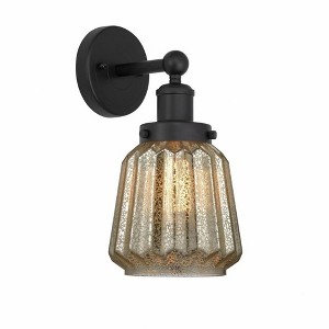 Innovations Lighting Chatham 1 - Light Sconce in  Matte Black - 1 of 1