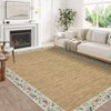 Washable Rugs for Living Room, Non-Slip Modern Neutral Area Rugs for Bedroom - 3 of 4