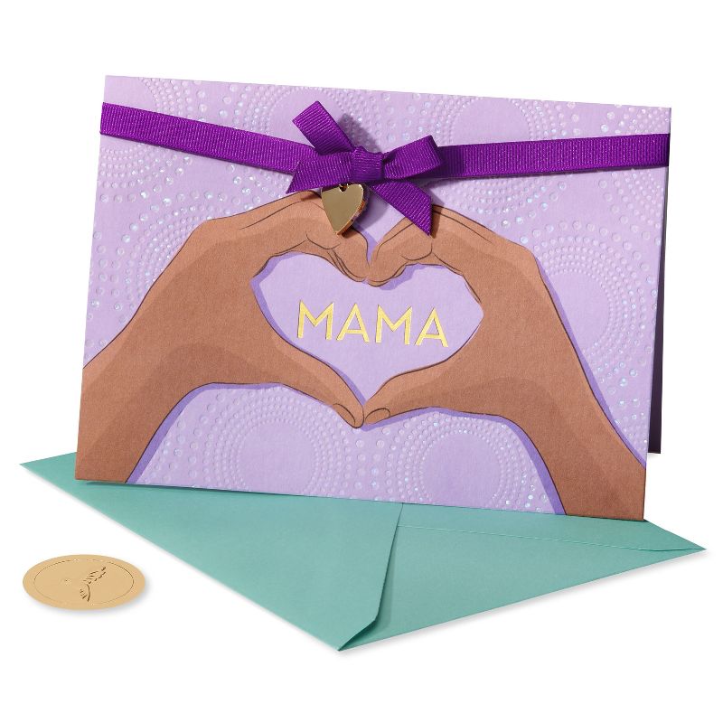 Mother&#39;s Day Card Hands in Heart - PAPYRUS, 4 of 6