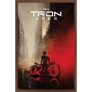 Trends International Disney Tron: Ares (2025) - Teaser One Sheet Framed Wall Poster Prints - 1 of 4
