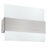 3-Light Nikita LED Satin Glass Track Light Matte Nickel - EGLO: Adjustable, ETL Listed, Metal Body - 3 of 3