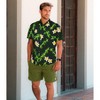 HAPPY BAY Mens Hawaiian Short Sleeve Button Down Shirt Men's Vacation Shirts Summer Beach Casual Tropical Shirts for Men Funny - 3 of 4