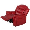 40.25" Wide Glider Manual Recliner Chair - 2 of 4