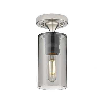 Crown Point - 1 Light Flush Mount In Industrial Style-9.63 Inches Tall and 3.88 Inches Wide