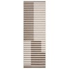 Area Rugs: Washable Non-Slip Modern Abstract Stripes Carpet, Soft Low Pile Foldable Stain Resistant Rugs for Living Room, Bedroom, Home, Brown - 2 of 4