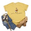Simply Sage Market Just A Cozy Goose Plaid Garment Dyed Tee - 3 of 4