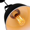 CWI Lighting Elisa 1 Light Down Pendant With Black Finish - 2 of 3