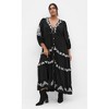Women's Plus Size Boheme Maxi Dress - black | CITY CHIC - 2 of 4