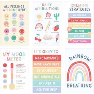Pippi Post 6pk Calming Corner Poster Kit - 1 of 1