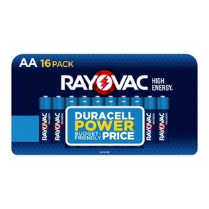 Rayovac High Energy AA Batteries - Alkaline Battery - 1 of 4