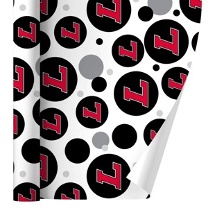 Lewis University Secondary Logo Premium Gift Wrap Wrapping Paper Roll 30x72 - 1 of 4