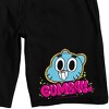 The Amazing World of Gumball The Amazing World of Gumball lounge short on Black Adult - 2 of 4