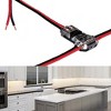 Armacost Lighting 2 Pin LED Strip Light Wire to Wire T Connectors 4pk Light Accessory - 2 of 3
