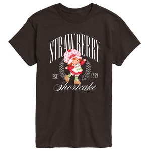 Men's - Strawberry Shortcake - Collegiate Short Sleeve Graphic T-Shirt - 1 of 3