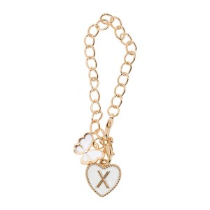 Unique Bargains Butterfly Heart Cup Chain Charm Water Cup Pendant 1 Pc - 1 of 4