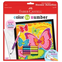 Faber-Castell Color by Number - Bloomin' Butterflies