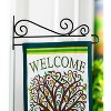 Evergreen Swirl Wall-Mount Garden Flag Hanger- 15.5x6 in Garden and House Flag Accessories - 3 of 4