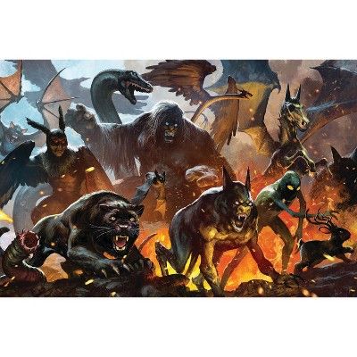 Toynk Cryptid Confluence Monster Puzzle | 1000 Piece Jigsaw Puzzle