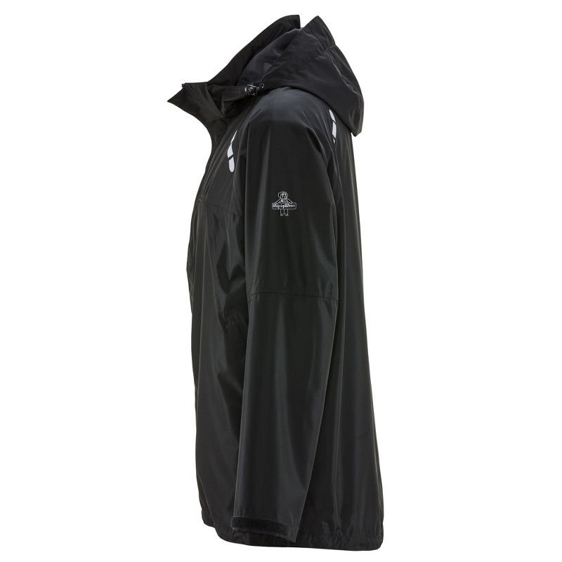 RefrigiWear Lightweight Rain Jacket - Waterproof Raincoat with Detachable Hood, 4 of 8