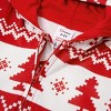 PATPAT Christmas Family Matching Pajamas Allover Snowman Christmas Tree Long-Sleeve Hooded Zipper For Family - 3 of 4